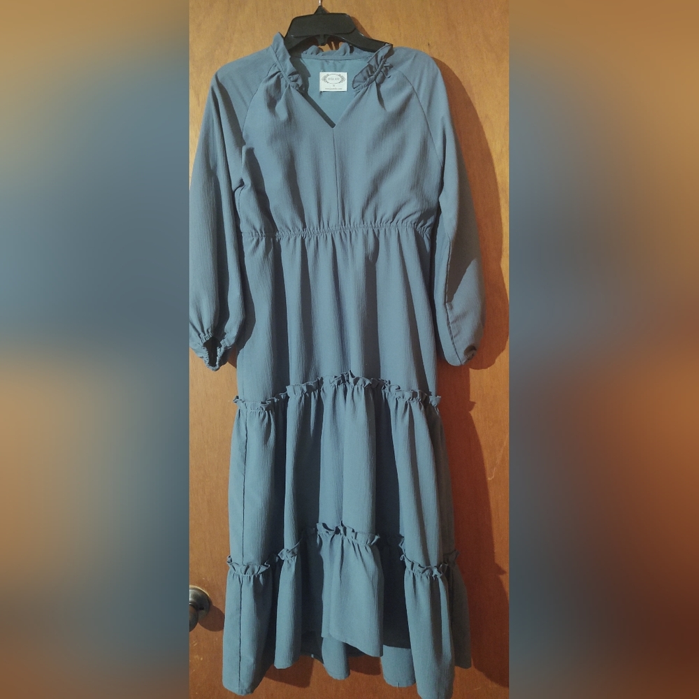 Mia Joy size 10 blue dress